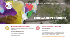 Desktop Screenshot of escolasdepedroucos.com